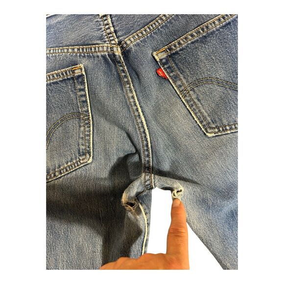 Vintage Levi’s 501 Original Fit Jeans Button Fly W34 L34 (Actual 34x33) - Picture 4 of 8